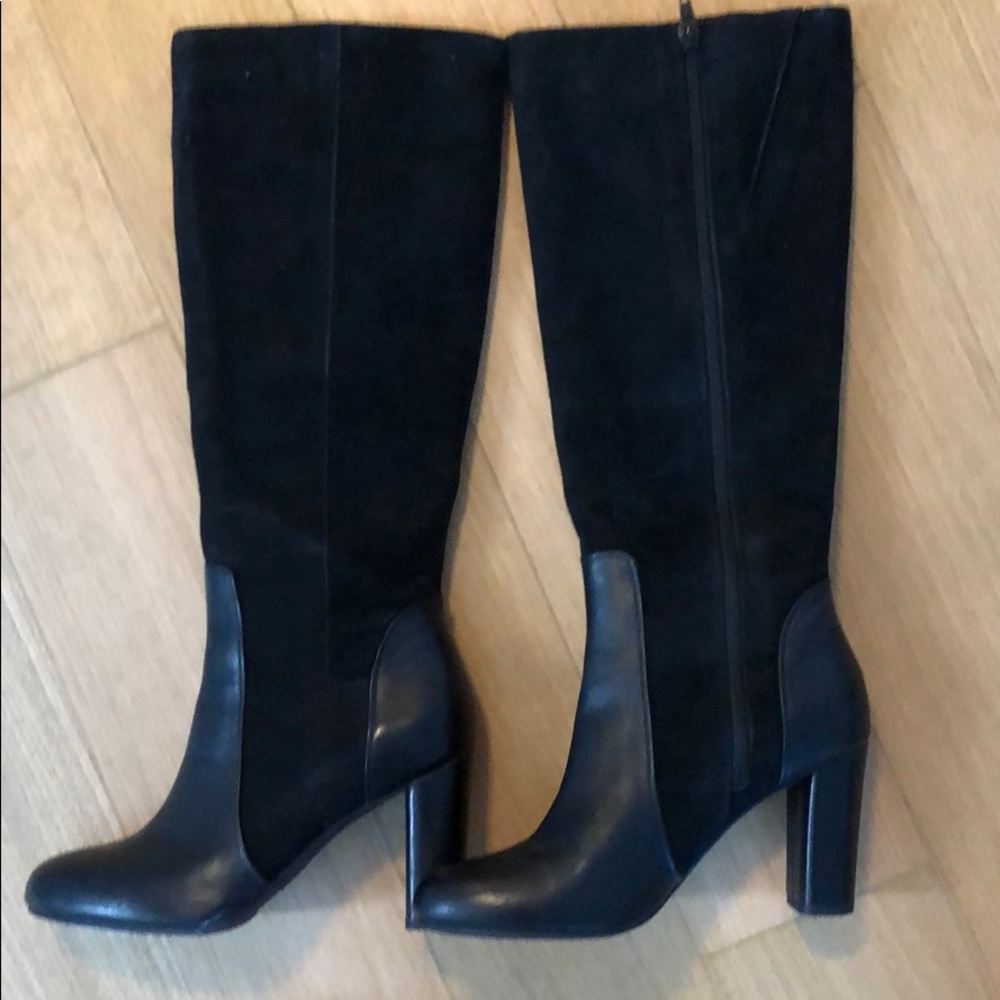 Clarks tall boots.